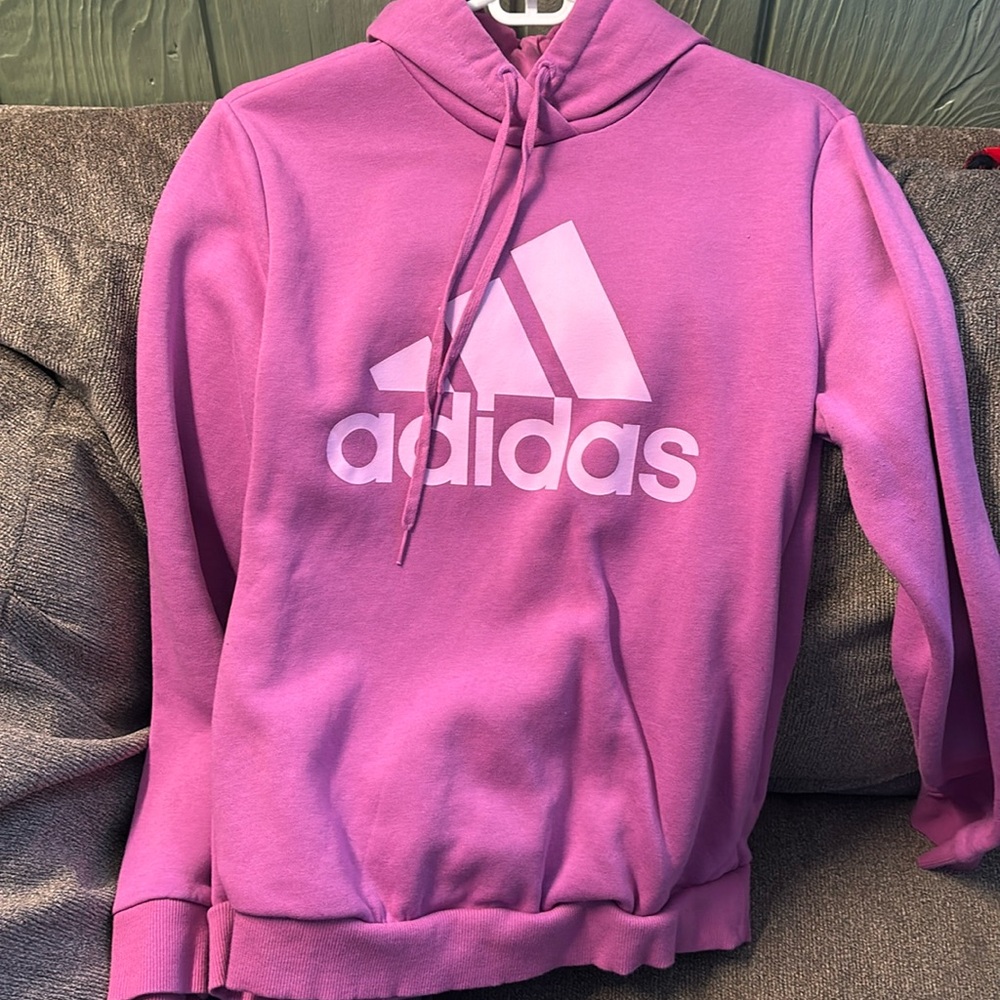 Woman’s Medium Pink ADIDAS Hoodie